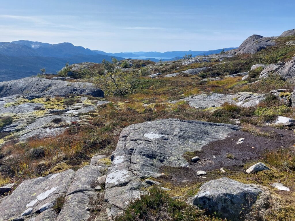 Hiking in South Norway, Hardangerfjord: Samlen
