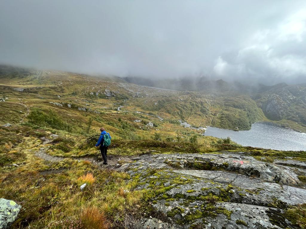 Hiking South Norway: Vahaug to Tostöl