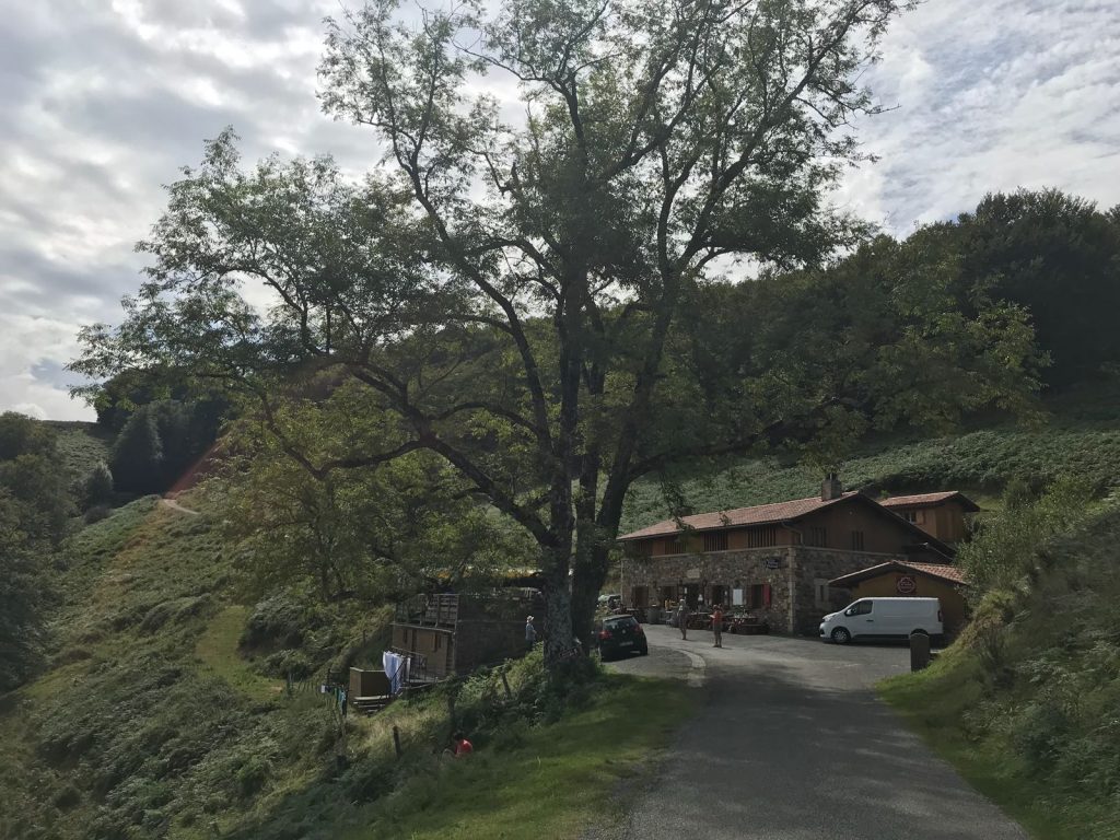 Camino Frances de Santiago: albergue de Orisson